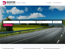 Tablet Screenshot of busfor.com